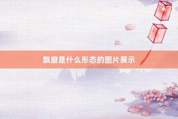 飘窗是什么形态的图片展示
